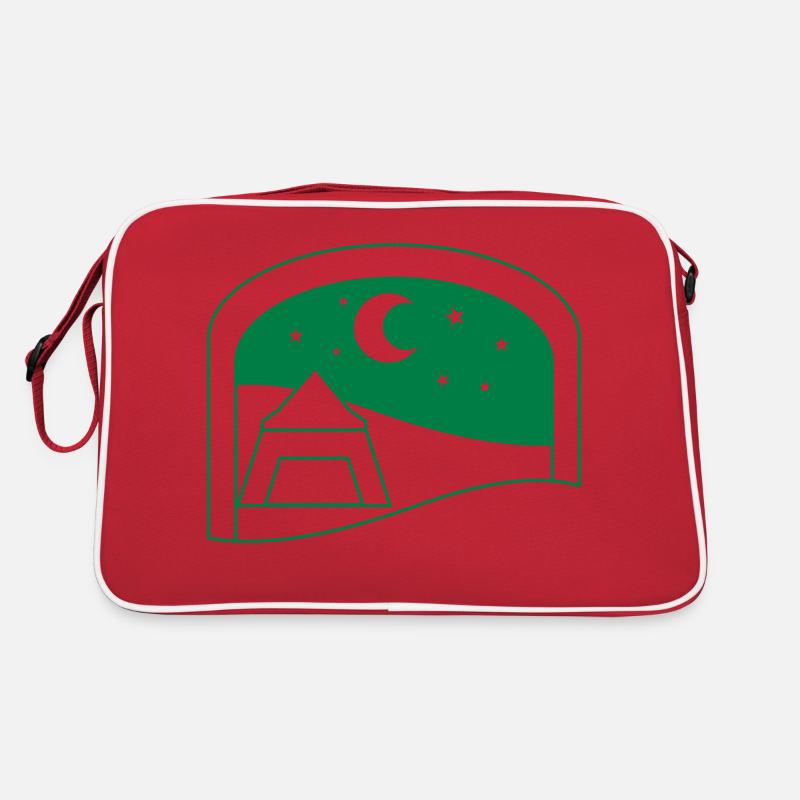 Camping de nuit sous tente Sac Retro
