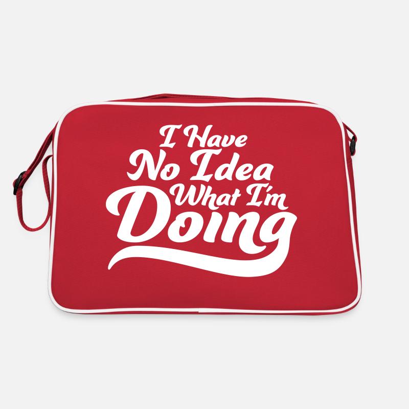 I Have No Idea Retro Bag