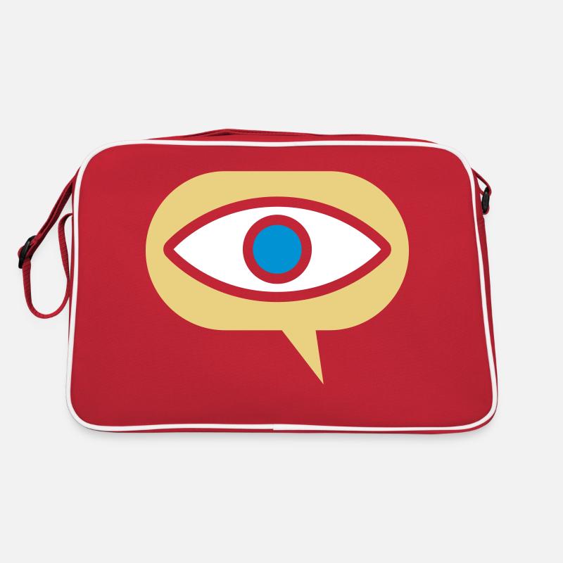 Icône visuelle Voir Oeil Sac Retro