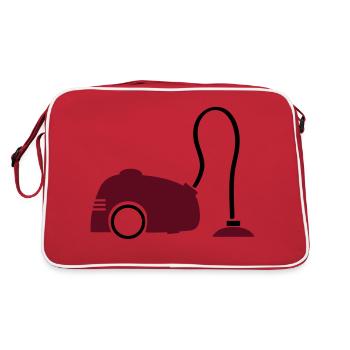 Vacuum cleaner - Retro Bag - red/white - Back
