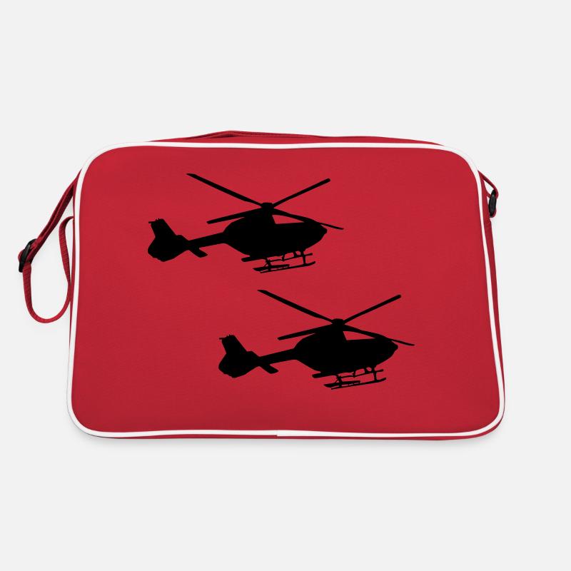 Hélicoptère 2 Sac Retro