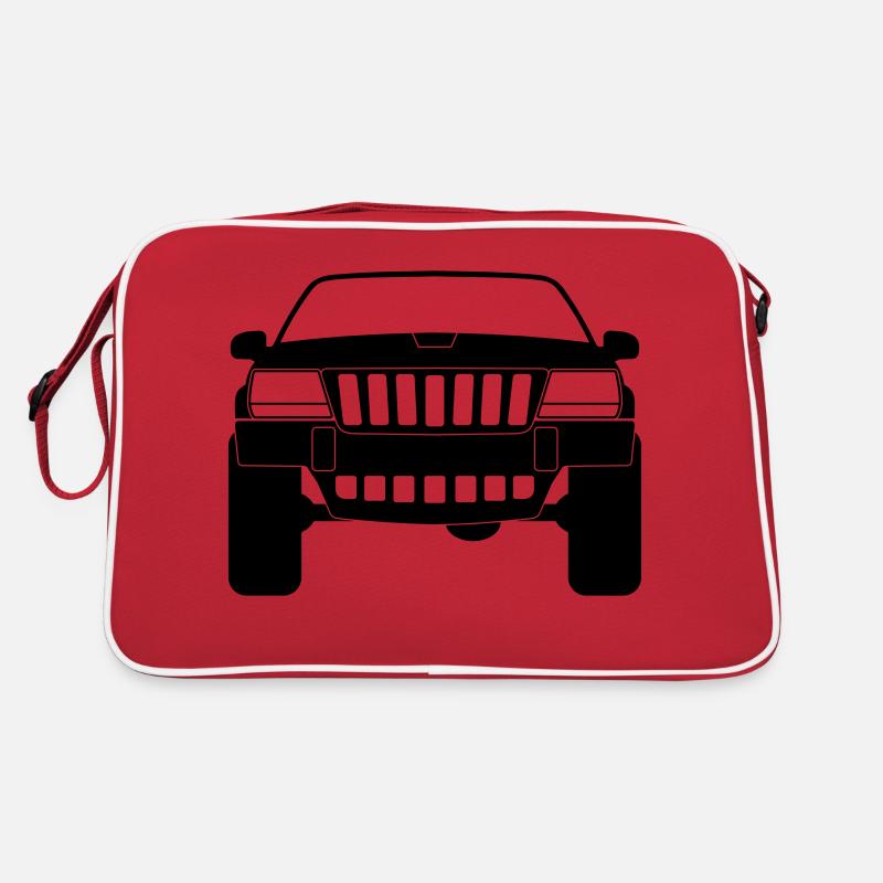 Grand Cherokee WJ - Retro Tasche - Rot/Weiß