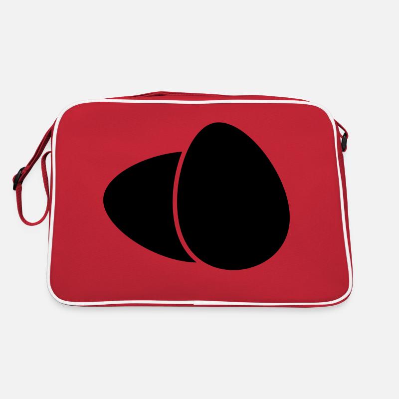 2 Eier Retro Tasche