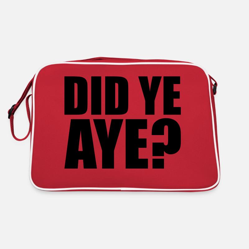 did ye aye Retro Tasche