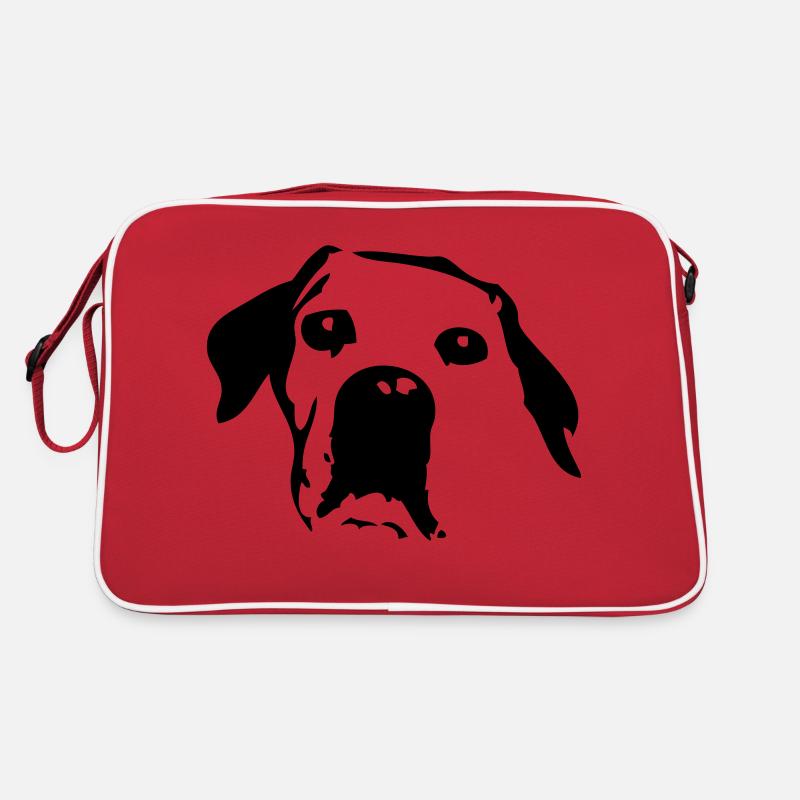 Kopfhund Retro Tasche