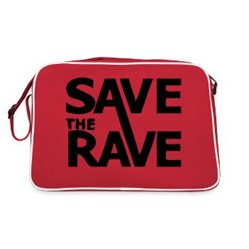 savetheravefantazia - Retro Bag - red/white - Back