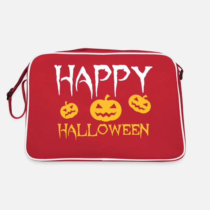 Fröhliches Halloween Retro Tasche