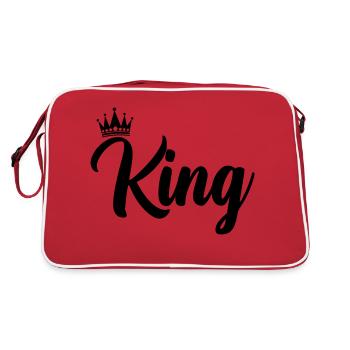 Roi - Sac Retro - rouge/blanc - Dos