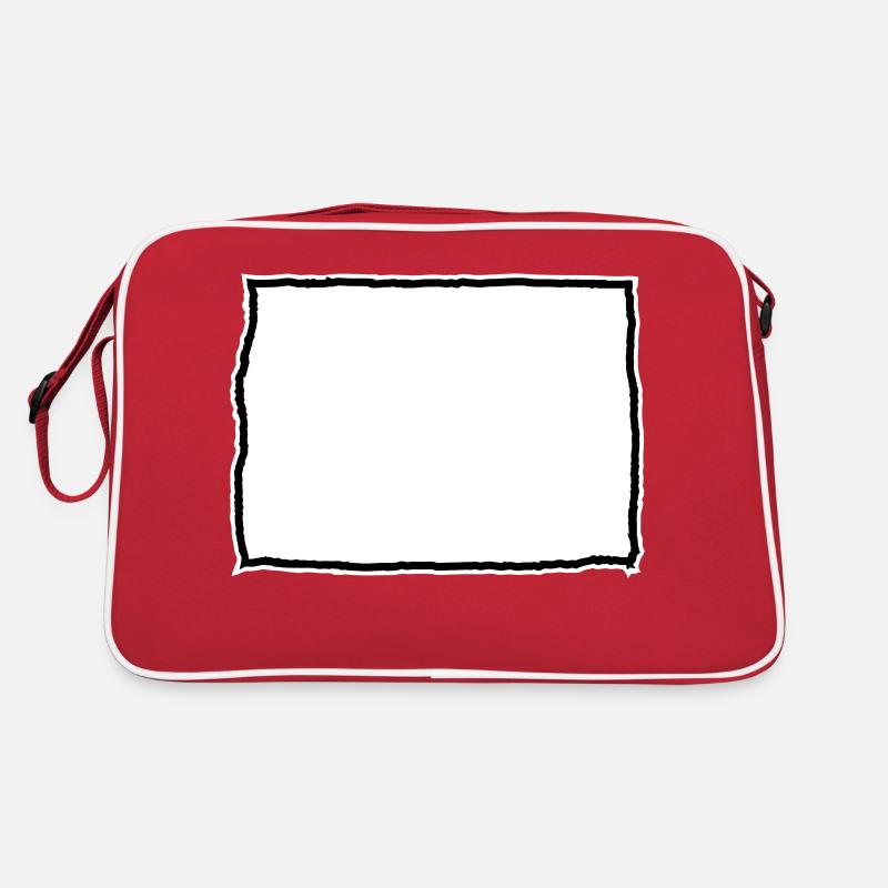 Badge nominatif sous forme de tableau Sac Retro