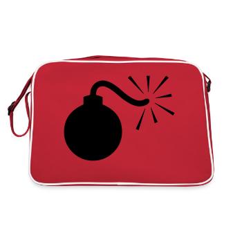 Mac Bomb - Retro Bag - red/white - Back