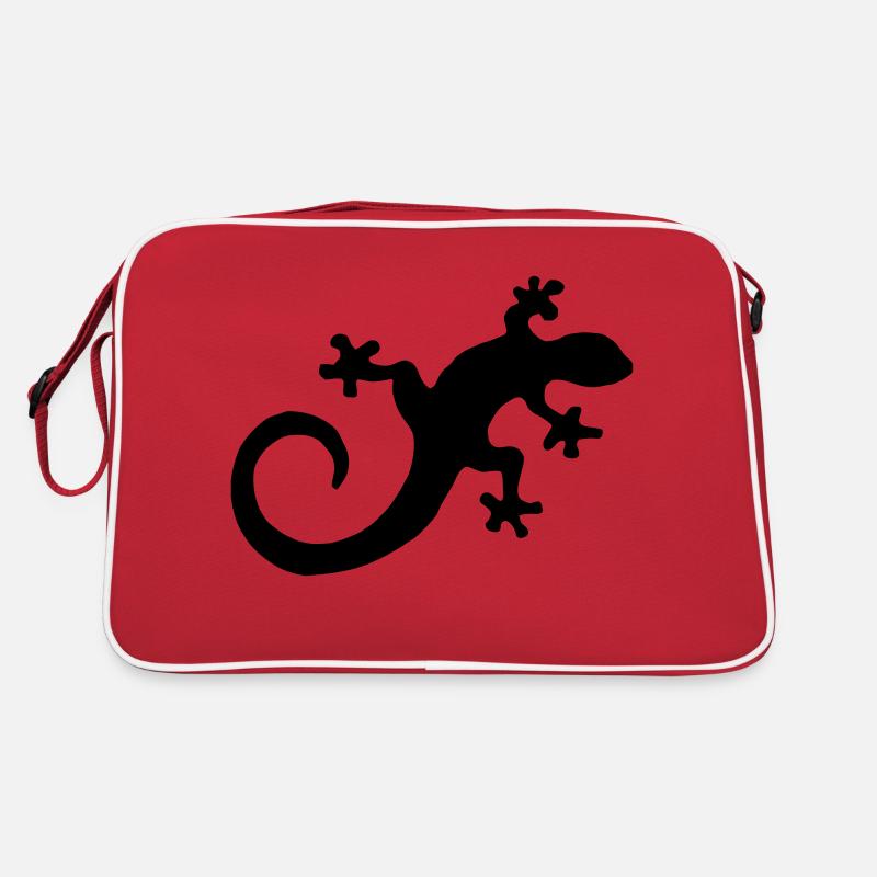 salamander - Retro Tasche - Rot/Weiß