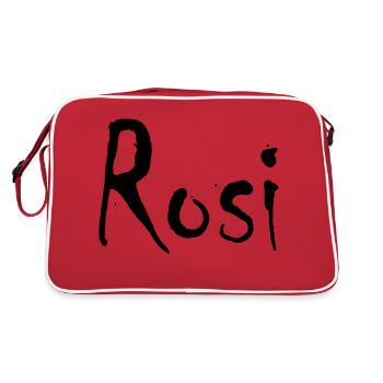 rosi - Sac Retro - rouge/blanc - Dos