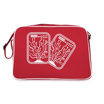 Micro Chip 2 - Retro Bag - red/white - Back