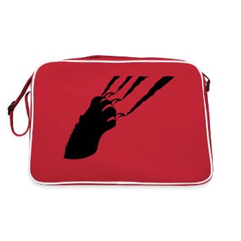 claw - Retro Bag - red/white - Back