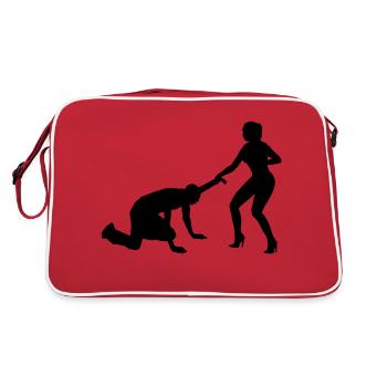 stag_night - Sac Retro - rouge/blanc - Dos