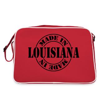 made in louisiana m1k2 - Sac Retro - rouge/blanc - Dos