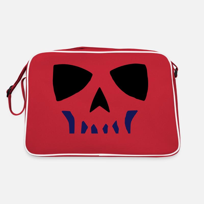 Comic Skull Two-tone Skull Retro Bag