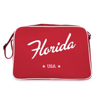 Floride - Sac Retro - rouge/blanc - Dos