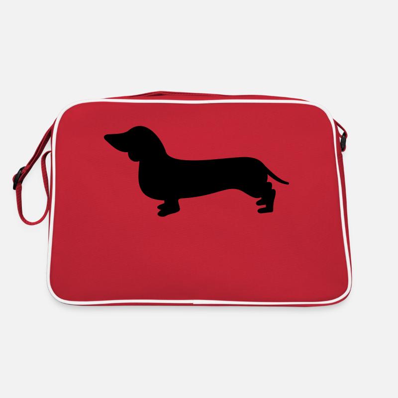 dackel Retro Tasche