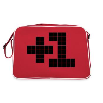 1 - Retro Bag - red/white - Back