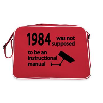1984 - Retro Bag - red/white - Back