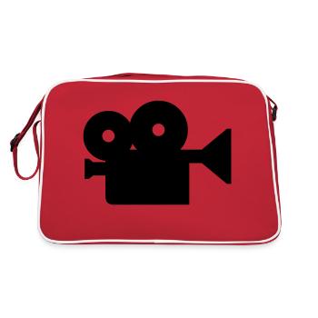 camera - Sac Retro - rouge/blanc - Dos