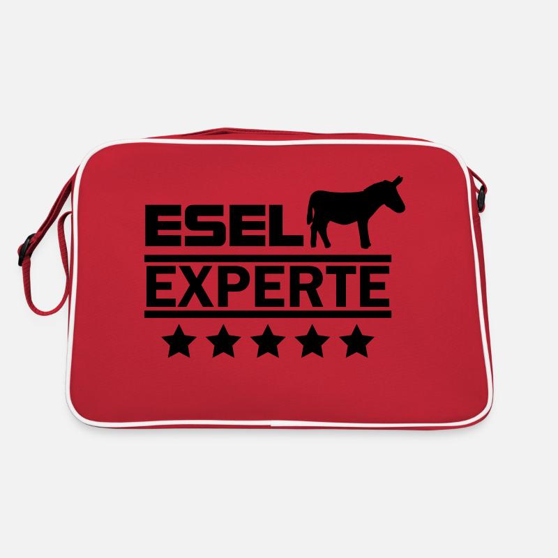 Esel Experte Retro Tasche