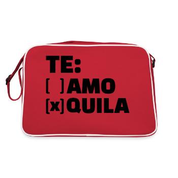 Tequila - Retro Bag - red/white - Back