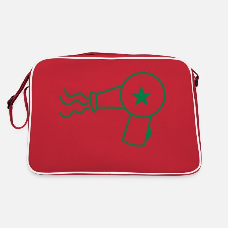 hairdryer with a star Retro Bag