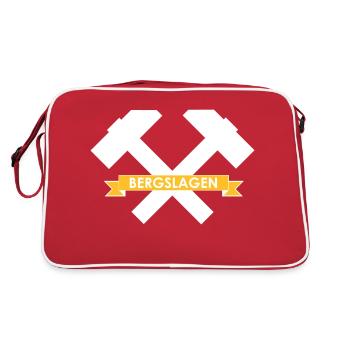 Bergslagen - Retro Bag - red/white - Back