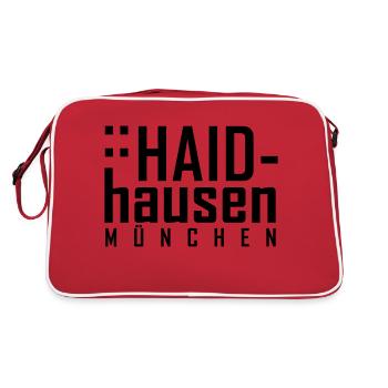 Munich Haidhausen - Retro Bag - red/white - Back