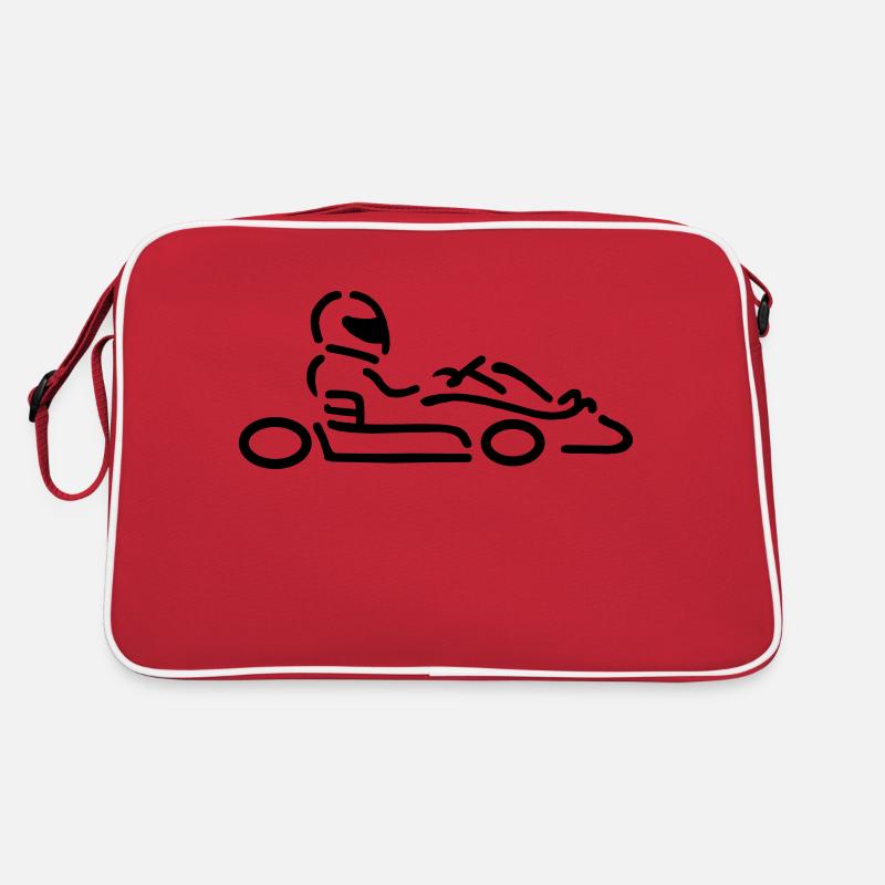 kartmotiv1_klein2 Retro Tasche