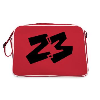 rzhw_23blok - Retro Bag - red/white - Back