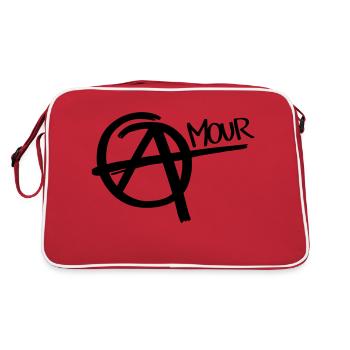 Anarchy - Amour - Retro Bag - red/white - Back