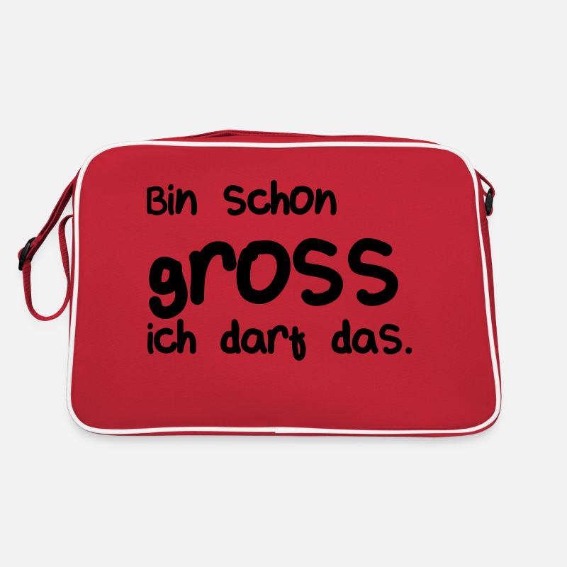 Bin schon gross, ich darf das _Ft2 Retro Tasche