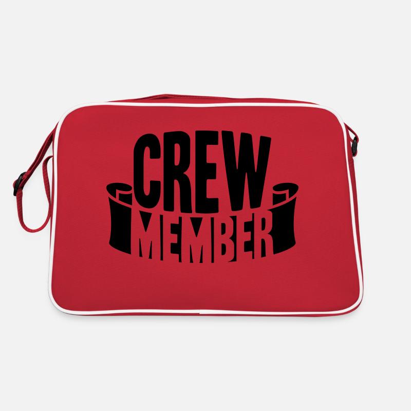 Cool Crew Member Banner Logo Sac Retro