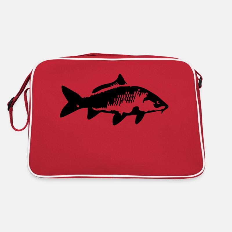 carp fish Retro Tasche