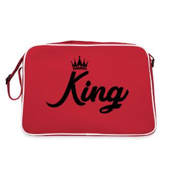 Roi - Sac Retro - rouge/blanc - Dos