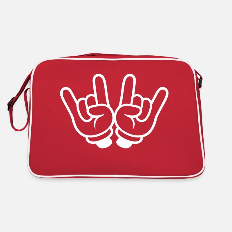 Signe de la main du parti Sac Retro