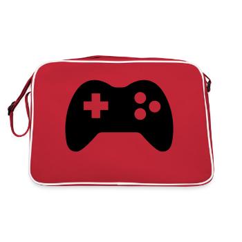MANETTE DE JEUX - Sac Retro - rouge/blanc - Dos