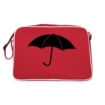 umbrella - Retro Bag - red/white - Back