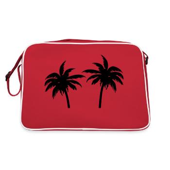 Palms - Retro Bag - red/white - Back