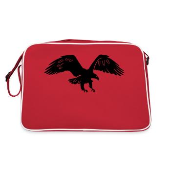 eagle - Retro Bag - red/white - Back