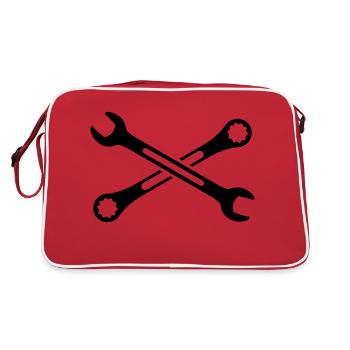tools - Retro Bag - red/white - Back