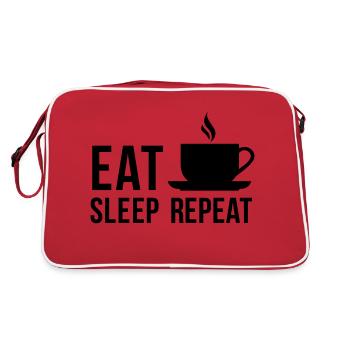 coffee - Retro Bag - red/white - Back