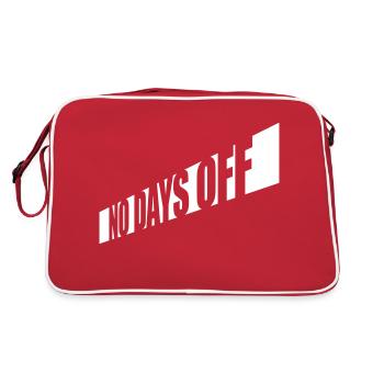 pas de jours de congé devis - Sac Retro - rouge/blanc - Dos
