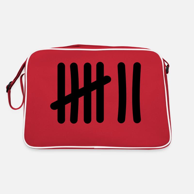 Tally List Icon - 7 Strokes Retro Bag