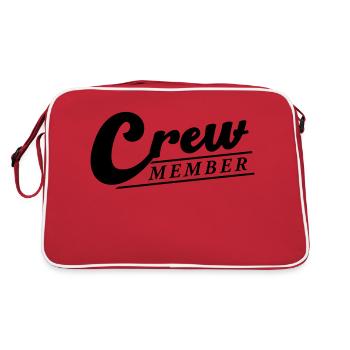 membre d’équipage - Sac Retro - rouge/blanc - Dos