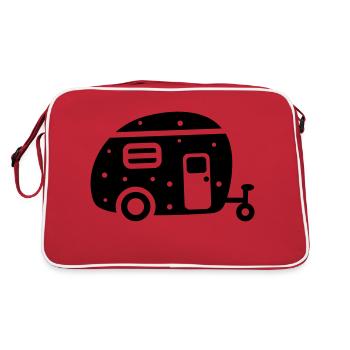 Rondo Retreat - Caravan - Retro Bag - red/white - Back