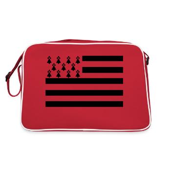 Drapeau breton - Sac Retro - rouge/blanc - Dos